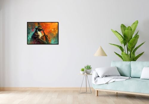 Plakat 70x50cm Pingwinia Nuta na Arena.pl