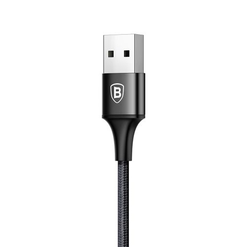 Kabel USB Micro lightning Type-C 3w1 Baseus Rapid czarny na Arena.pl