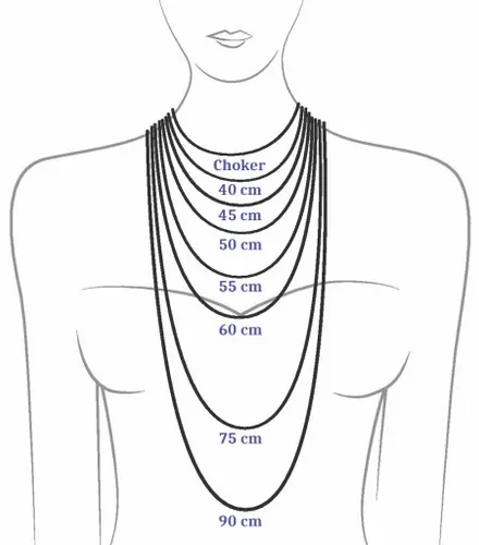 Łańcuszek srebrny pr. 925 Elegancki PANCERKA do Zawieszek | 70 cm x 2 mm na Arena.pl