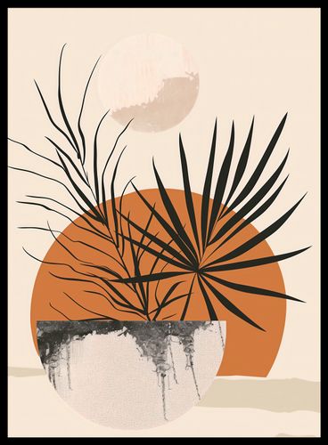 Plakat 40x55cm Palmowy Zachód na Arena.pl