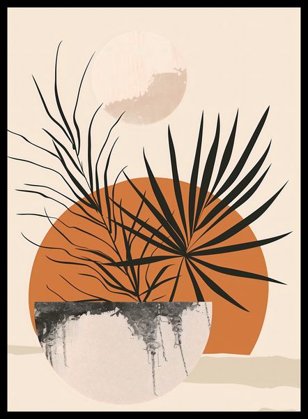 Plakat 40x55cm Palmowy Zachód zdjęcie 2