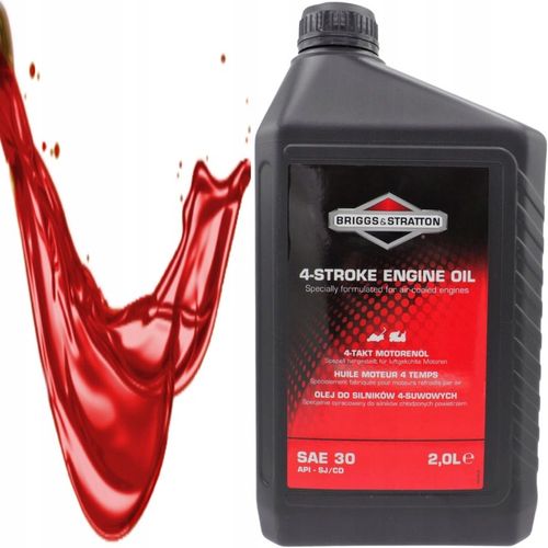 OLEJ DO KOSIARKI SILNIK CZTEROSUWOWY SAE 30 2L BRIGGS&STRATTON 4-SUW na Arena.pl