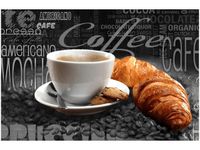 60X40CM CZARNA KAWA OBRAZ