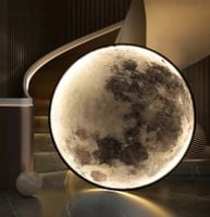 Plafon Lampa Led Księżyc 60 cm - Moon 3D - pilot