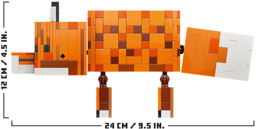 21588 - lego minecraft - lis na Arena.pl