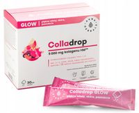 Aura Herbals KOLAGEN GLOW Colladrop Witaminy Minerały 5000 mg 30 saszetek