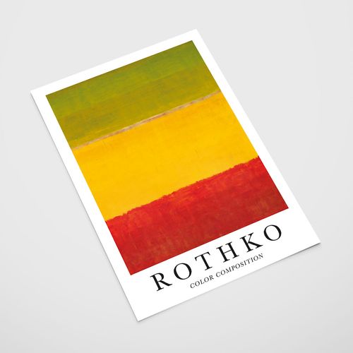 Plakat Mark Rothko obrazy 21x29,7 cm A4 na Arena.pl