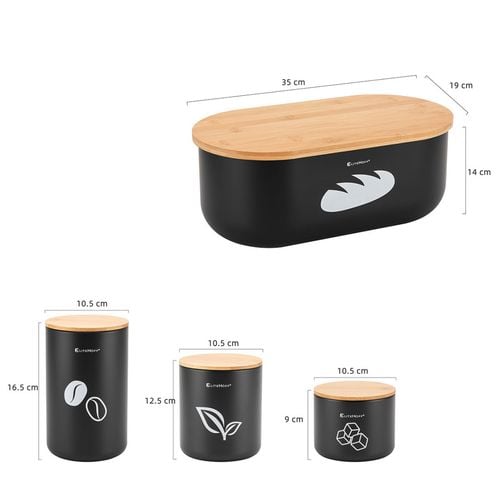 chlebak na pieczywo z zestawem pojemników e-6060 na Arena.pl