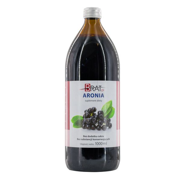 Sok z aronii 1000ml - Brat.pl zdjęcie 1