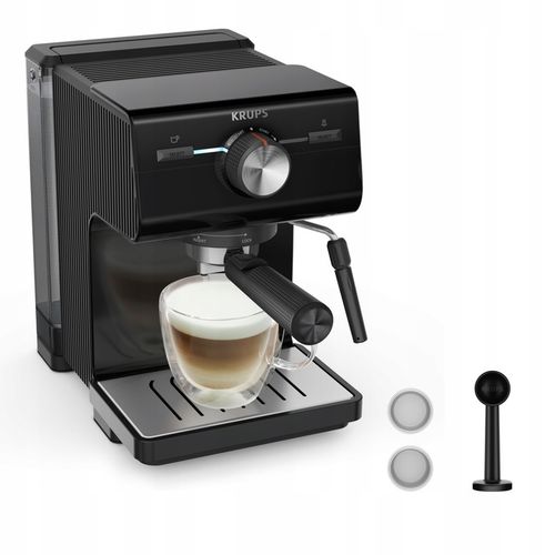 Ekspres kolbowy z dyszą spieniającą KRUPS Authentic+ C50 XP3818 15 bar na Arena.pl