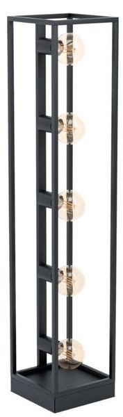 Lampa stojąca podłogowa Elbrus E27 60W czarna designer zdjęcie 4