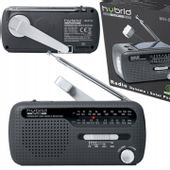 RADIO LATARKA MUSE MH-07 DS / HYBRID NA PANEL BATERIE SŁONECZNE DYNAMO