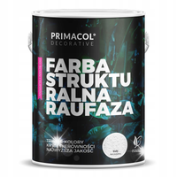PRIMACOL FARBA STRUKTURALNA PŁYNNA RAUFAZA BIAŁY 5L