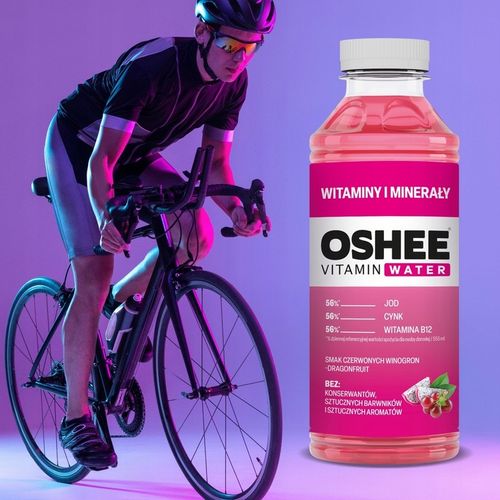 OSHEE Vitamin Water Witaminy i Minerały 555 ml x12 na Arena.pl