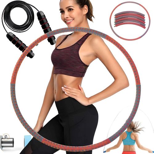 HULA HOP HULAHOP ODCHUDZAJĄCE METALOWE GĄBKOWE + SKAKANKA GRATIS na Arena.pl