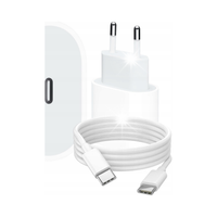 Szybka ładowarka do telefonu USB-C 25W + kabel 1,5m USB-C UNIWERSALNA PD QC