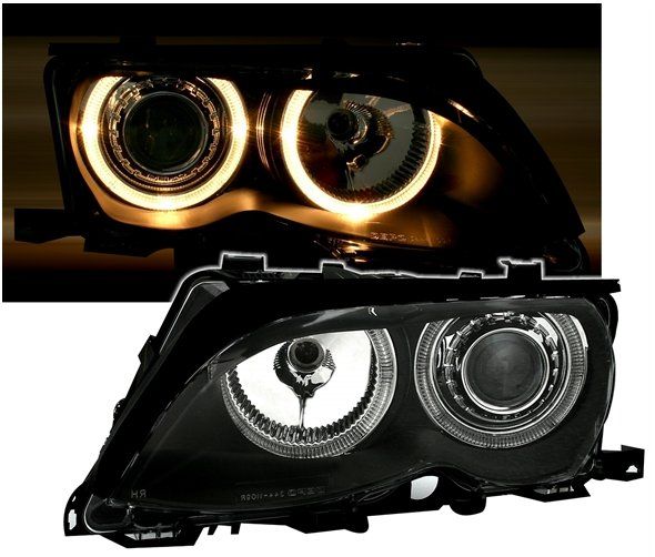LAMPY REFLEKTORY Do BMW E46 OD 2001 DO .2005 Rok RINGI SEDAN / TOURING zdjęcie 3