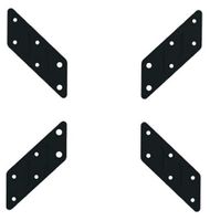 Uniwersalny Adapter Techly VESA 200x200 do 400x400 max.