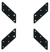 Uniwersalny Adapter Techly VESA 200x200 do 400x400 max.