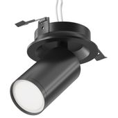 Podtynkowa oprawa Focus S C048CL-U-1B Maytoni reflektorek czarny