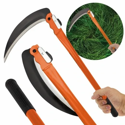 SIERP SKŁADANY GŁADKI KOSA DO PODCINANIA TRAWY zdjęcie 4