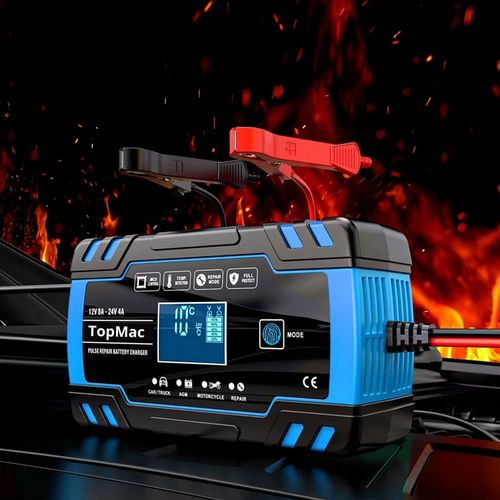 PROSTOWNIK DO AKUMULATORA FUNKCJA NAPRAWY SAMOCHODOWY AUTOMATYCZNY |12V 8A na Arena.pl