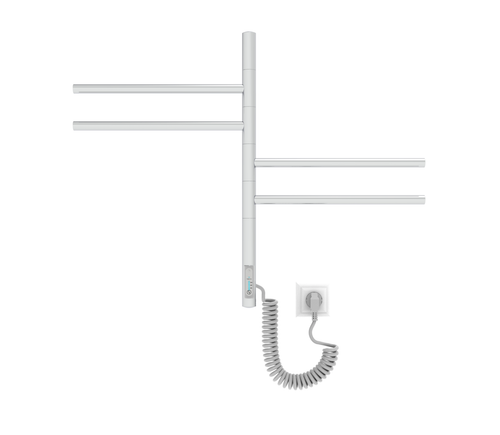 ELNA Grzejnik łazienkowy elektryczny Vertical 4 ruchome ramiona Chrome na Arena.pl