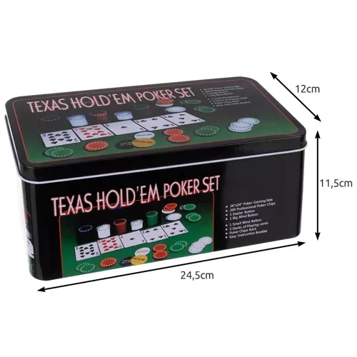 Zestaw Do Pokera Texas 23539 na Arena.pl
