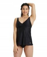 Strój kąpielowy damski Tankini Glitter Black D36