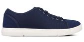 Clarks Trampki męskie - Lander Cap - rozmiar 41 - granatowe, tekstylne mesh