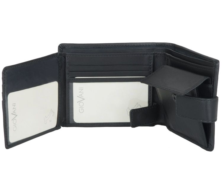 Portfel męski Fabio - Giovani Czarny zdjęcie 3