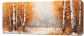 Obraz 90x40cm Jesienne Brzozy