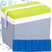 LODÓWKA TURYSTYCZNA EDA FRANCE 35L + 6 WKŁADÓW XL