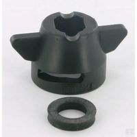 Kołpak Rozpylacza 8mm, Czarny, 0900785600401