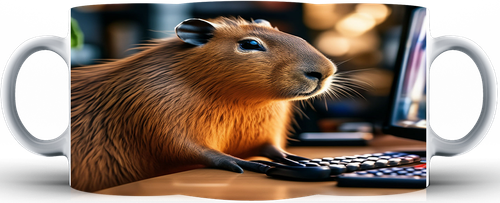 Kubek ceramiczny Kapibara na Arena.pl