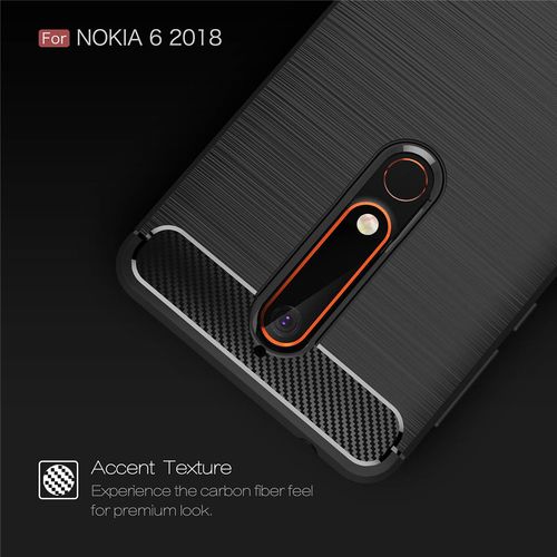 ETUI TPU CARBON CASE NOKIA 6 2018 PANCERNE na Arena.pl