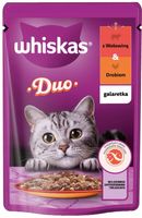 WHISKAS DUO 85G SASZETKA DRÓB-WOŁOWINA
