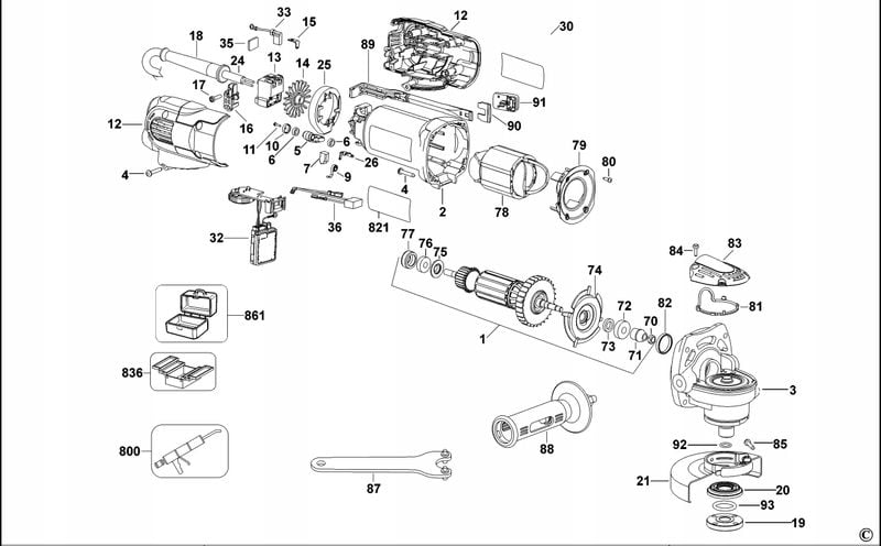 DEWALT N438748 WRZECIONO DO DCD796 zdjęcie 4