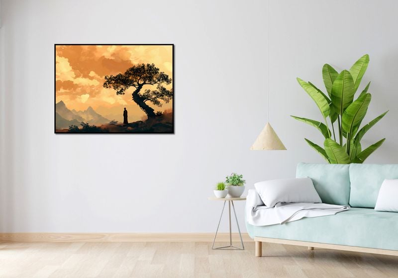 Plakat 100x75cm Zen zdjęcie 4