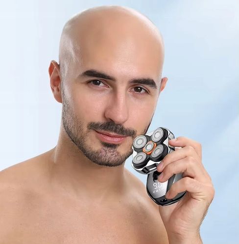 GOLARKA MĘSKA AKUMULATOROWA RIWALL MASZYNKA DO GOLENIA 5D LED USB-C TRYMER na Arena.pl