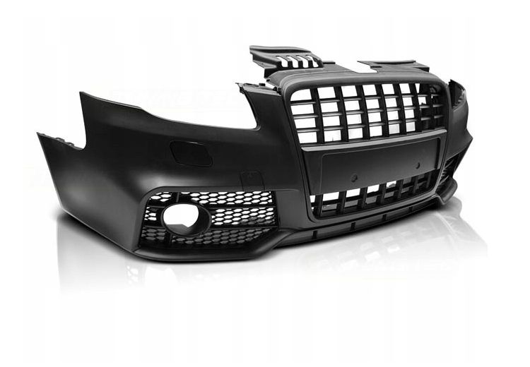ZDERZAK PRZEDNI DO AUDI A4 OD 11.2004 DO 2008 ROKU S-LINE BLACK zdjęcie 2