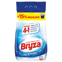 Bryza White 4w1 proszek do prania białych ubrań do białego 6,825 kg/ 105 pr