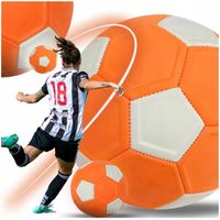 Piłka nożna do nogi z efektem skrętu neonowa wyprofilowana curve