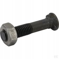 Zestaw Śrub 1szt.M10x50mm podsadzenie owalne+ nakr