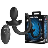 mr. play remote control vibrating anal plug