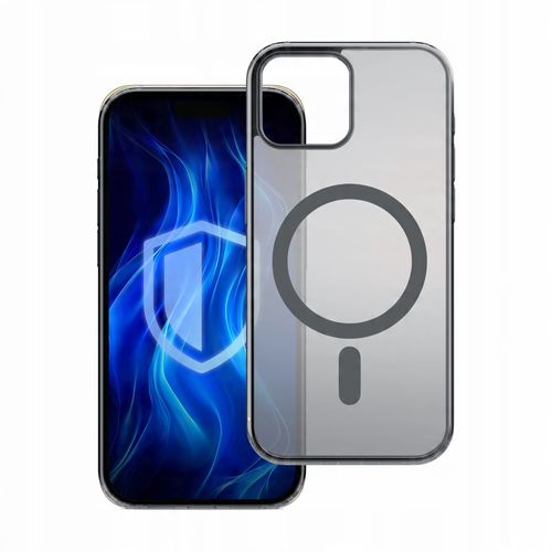Etui z MagSafe na Apple iPhone 15 Plus - 3mk Frosty MagCase Black na Arena.pl