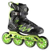 Łyżworolki Nils Extreme NA8660 czarno-zielone r. 41
