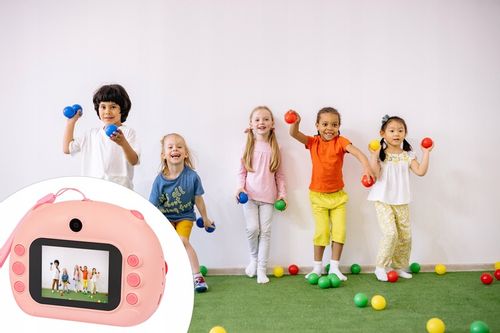 DRUKUŚ APARAT NATYCHMIASTOWY DLA DZIECI FULL HD MINI DRUKARKA + 2SZT ROLEK na Arena.pl