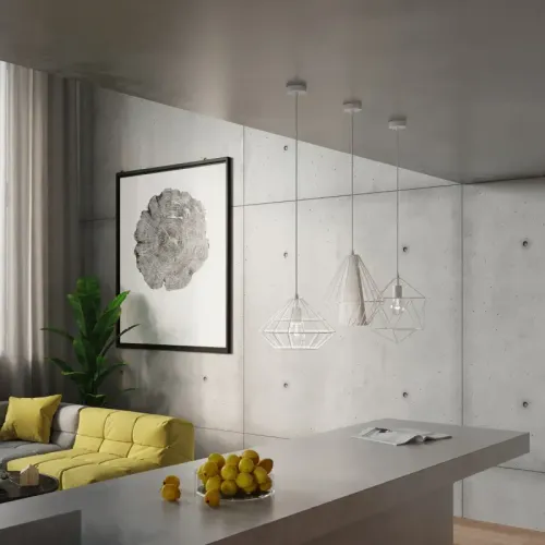 Lampa wisząca UMBERTO biała na Arena.pl