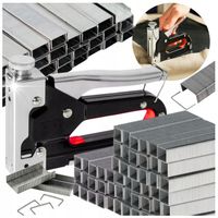 Zszywacz Tapicerski Taker + Zszywki 3000szt. Zszywek 4-14mm Ręczny